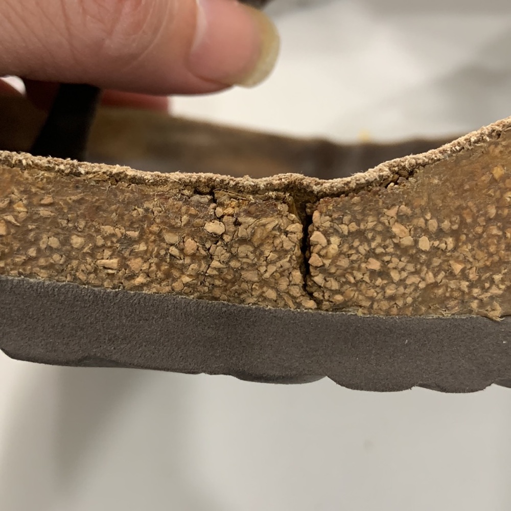 Birkenstock The Gizeh Brown Modern Thong. Size 41 - Picture 13 of 14